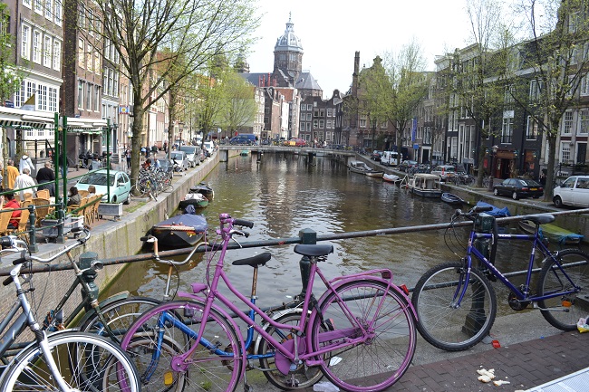 Amsterdam à vélo